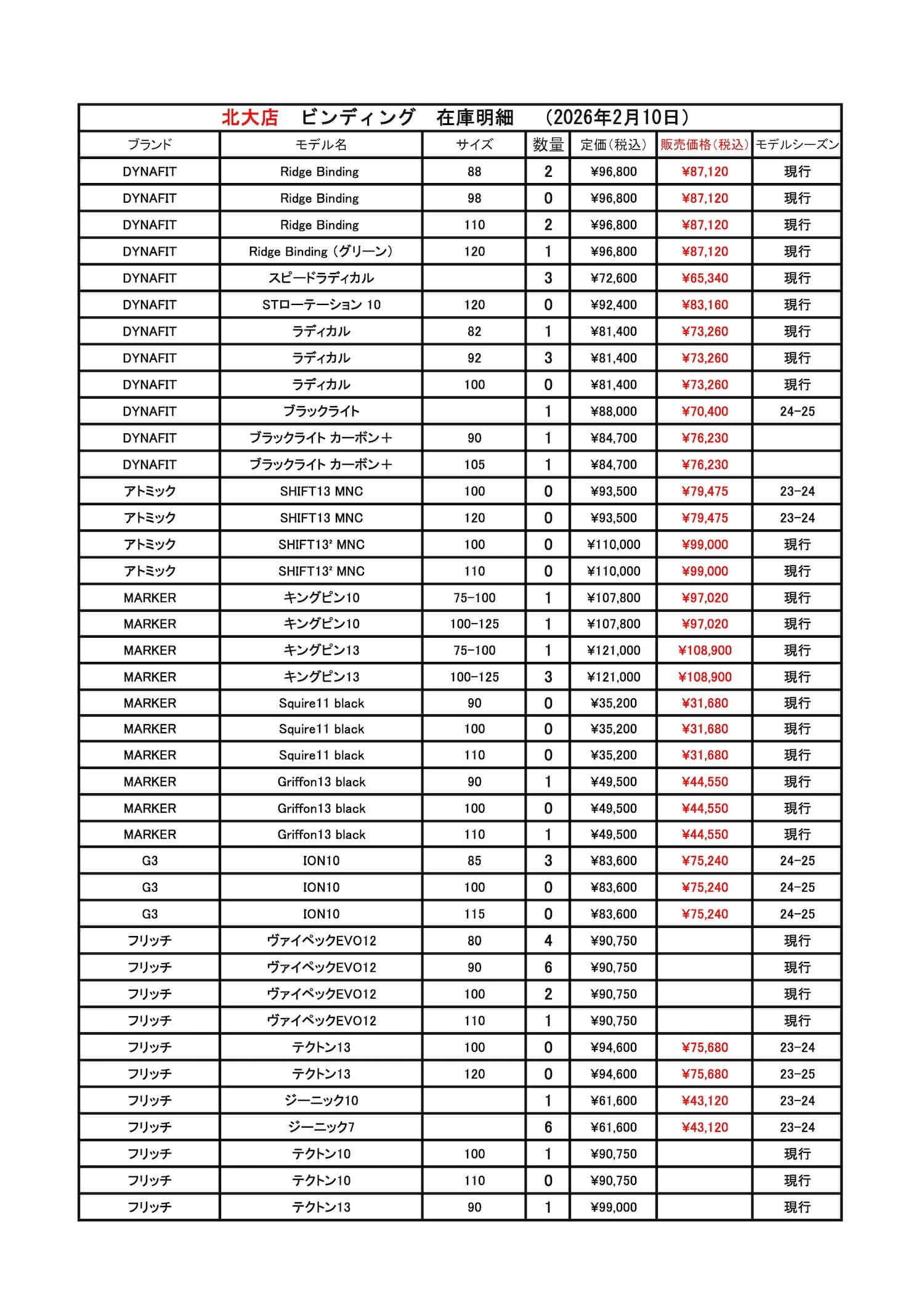 北大店スキービンディング在庫2026.2.10_ページ_1